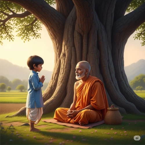 Dada Vaswani & the saint